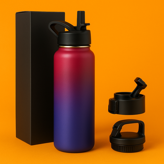 FineDine 40 Oz Triple-Walled Insulated Water Bottle
