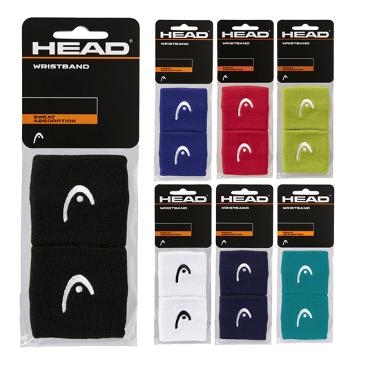 Head 2.5″ Tennis Wristbands – 2-Pack